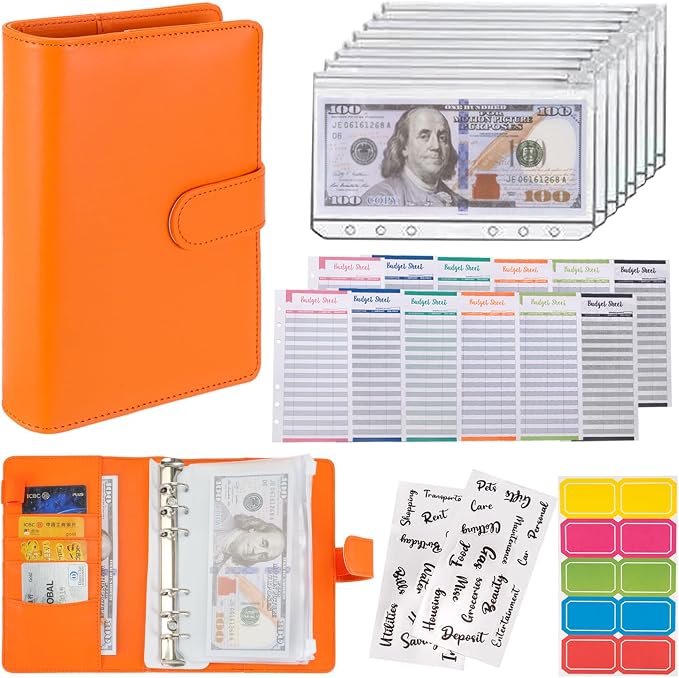 NICOOTH Budget Binder A6 Money Saving Binder by NICOOTH