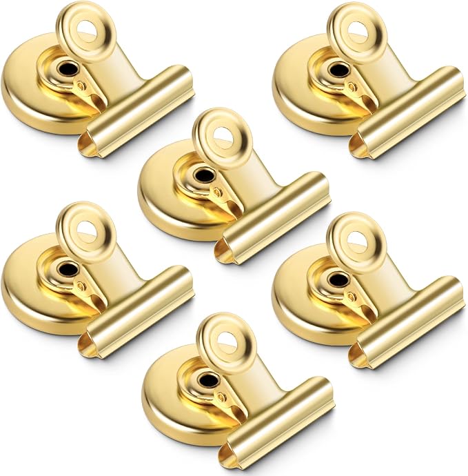 Grtard 6 Pack Magnetic Clips Heavy Duty, Magnet Clips by Grtard