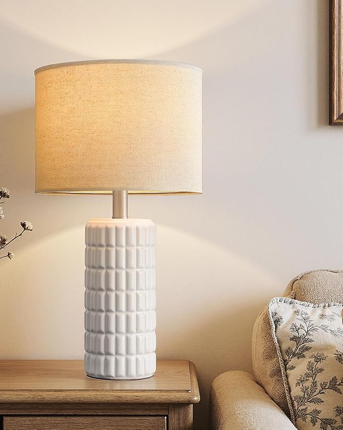 Seealle 23" Modern Ceramic Table Lamps - Image 6
