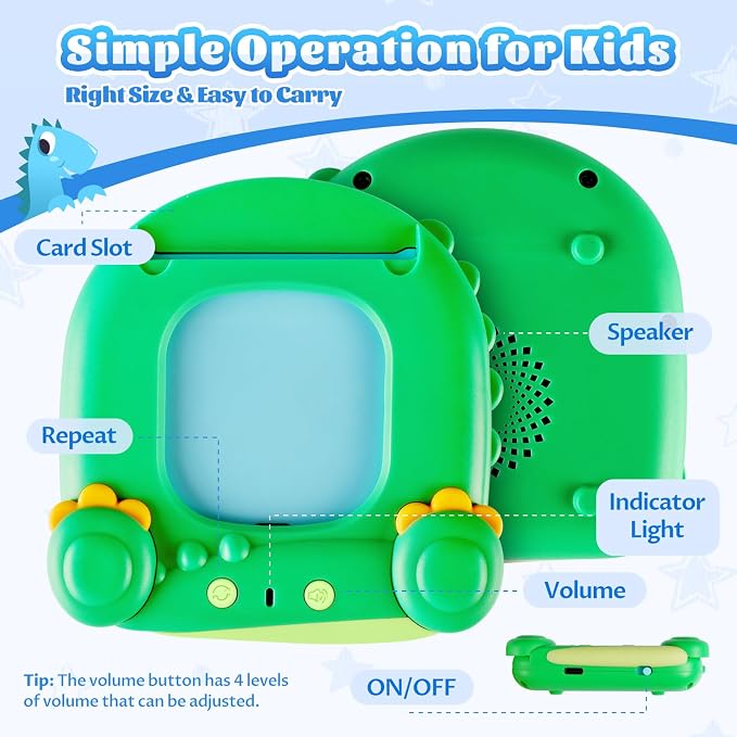 MindPal Talking Flash Cards for Toddler, Kids Learning Toys, Children's Sensory - Image 6