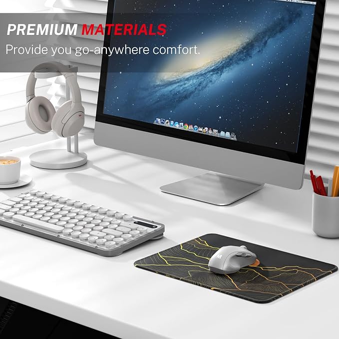 MROCO 3-Pack Mouse Pads, 30% Larger Surface, 8.5 x 11 in, Non-Slip Rubber Base - Image 6