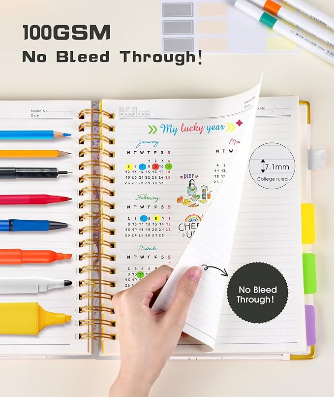 Hardcover Spiral Notebook Journal - Image 6