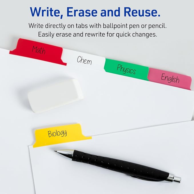 Avery Big Tab Write & Erase Dividers - Image 3