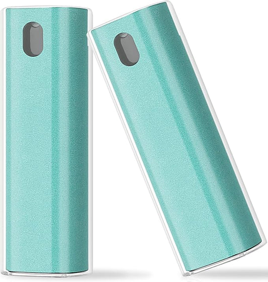 2 Pcs Fingerprint Proof Screen Cleaner Safe for All Phones Glasses Tablet Laptop TV Watch Screens (Tiffany Blue)-DeskLoop Office