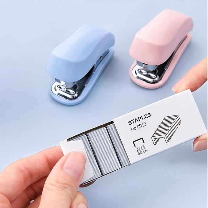 WIWUE GUO Mini Stapler, Staple Remover Included, Office & School Supplies - Image 7