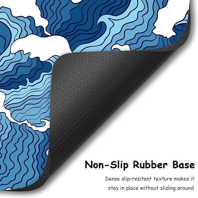 Dapesuom Small Mouse Pad, 6 x 8 Inch Thick Rubber Premium-Textured Non-Slip - Image 4