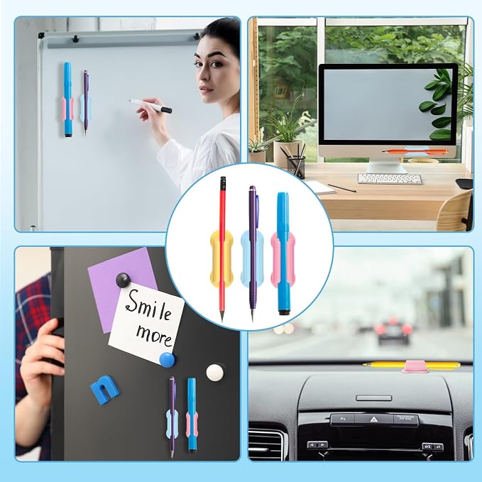 Sherr 48 Pack Adhesive Pencil Holders - Image 4