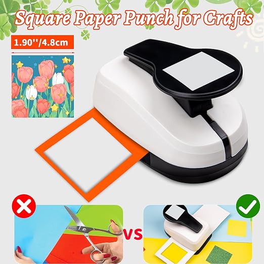 Square Punch 1.9 inch Square Hole Puncher - Image 5