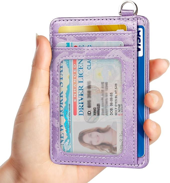 Slim Minimalist Front Pocket Wallet, RFID Blocking Credit Card Holder Wallet - Image 2