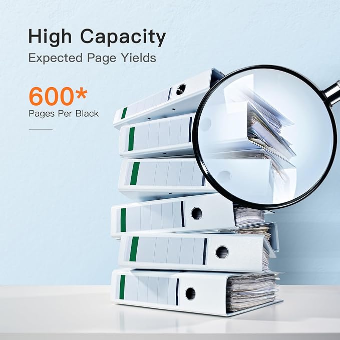 E-Z Ink Compatible Ink Cartridge Replacement for Brother LC-103XL LC103XL LC103 XL LC103BK High Yield Compatible with DCP-J4110DW DCP-J152W MFC-J285DW MFC-J870DW MFC-J245 MFC-J4310DW (2 Black)-DeskLoop Office