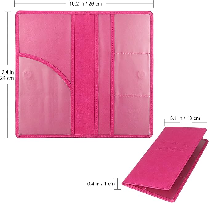 LumiMokki Premium Car Registration & Insurance Card Holder - Image 2