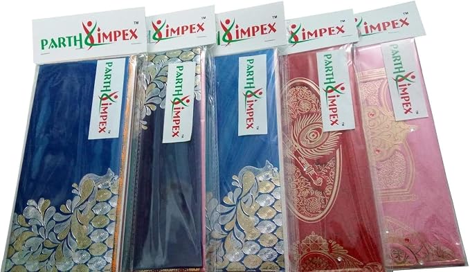 PARTH IMPEX Shagun Gift Envelope Assorted Color Designs | Money Holder Fancy - Image 8