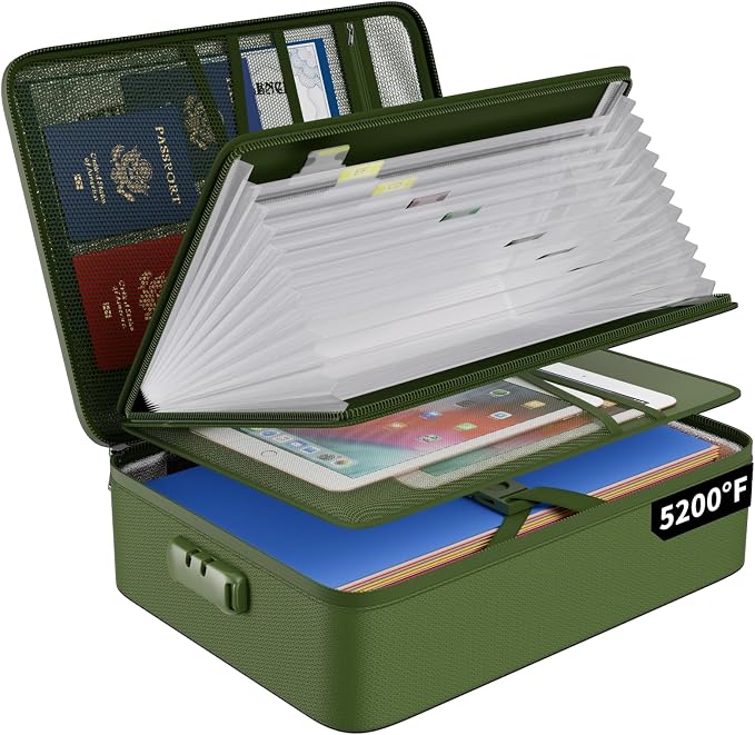 ENGPOW 5200 Fireproof File Organizer Bag by ENGPOW