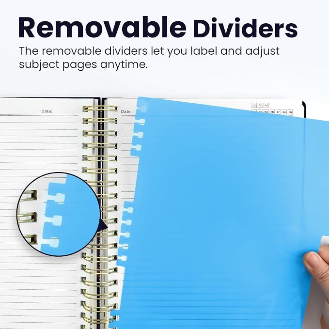 Hardcover Spiral Journal Notebooks - Image 4