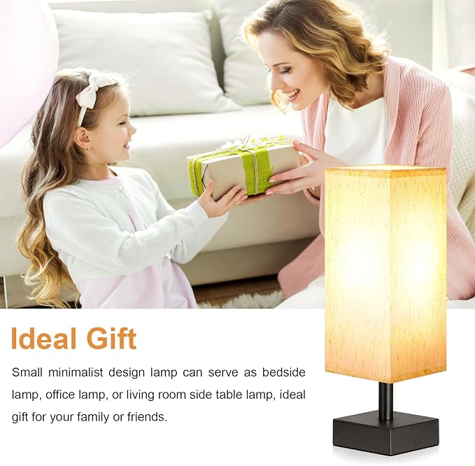 aooshine Small Table Lamp for Bedroom - Image 5