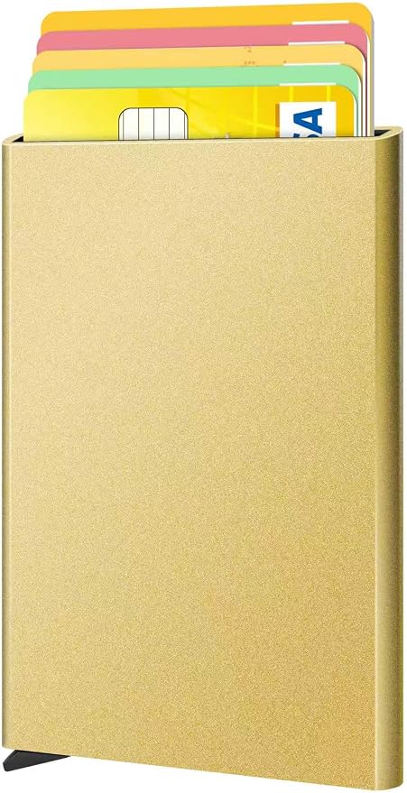 FurArt Slim Minimalist Wallet RFID Credit Card Holder by FurArt