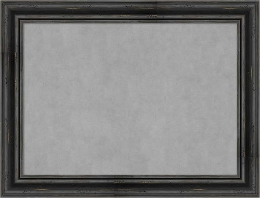 Amanti Art Black Framed Magnetic Board 25x33 Medium Vision Board by AmantiArt