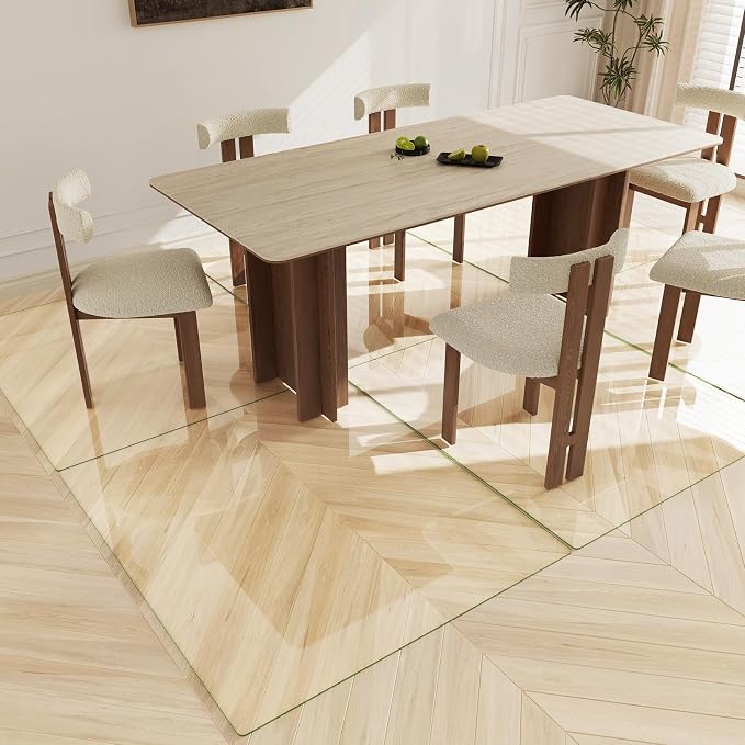 Koonmi Tempered Glass Chair Mat 42"x48" - Image 8
