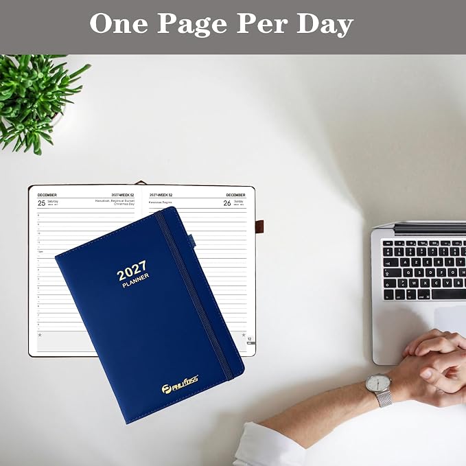 Daily Planner 2027 / Appointment Book, One Page Per Day, Jan - Image 5