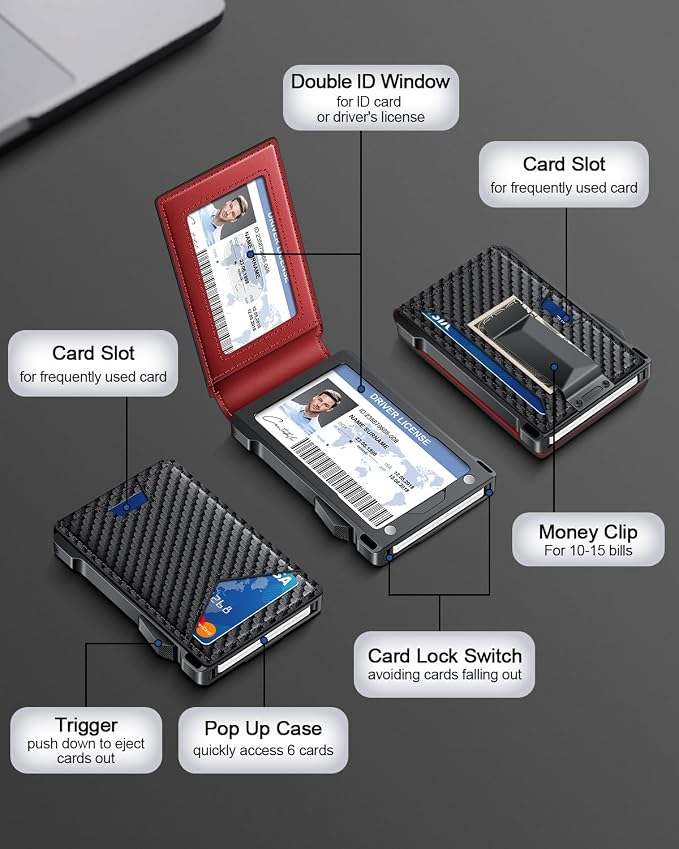 Wallet for Men RFID Wallet - Image 6