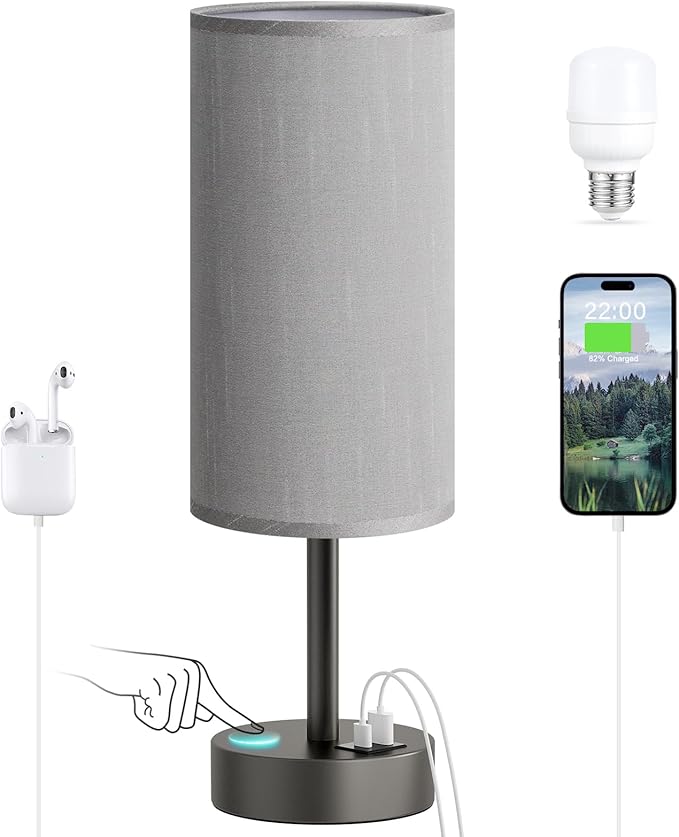 Dicoool Small Touch Bedside Lamp by DicooolDirect