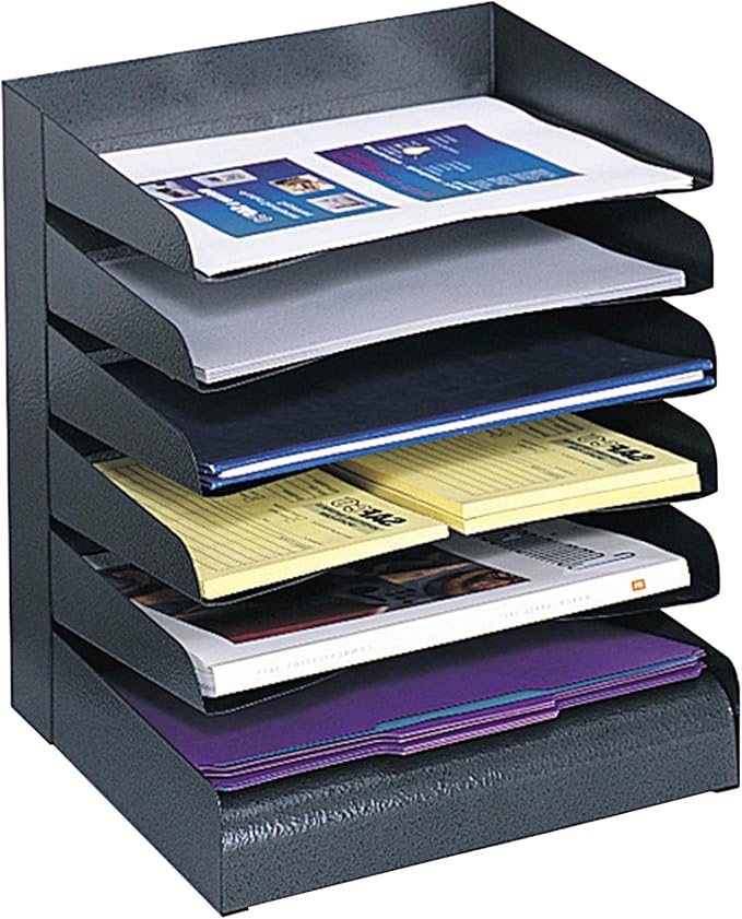 Safco Desk Organizer, 6 Shelves, Office and Classroom Mailbox, Mail Sorter by SafcoProducts