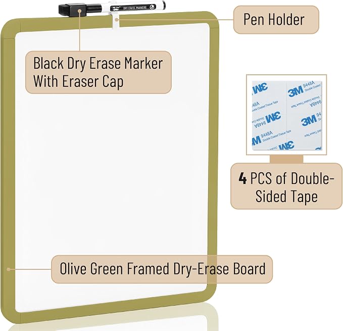 Mr. Pen- Dry Erase Board, 14” x 11” - Image 2