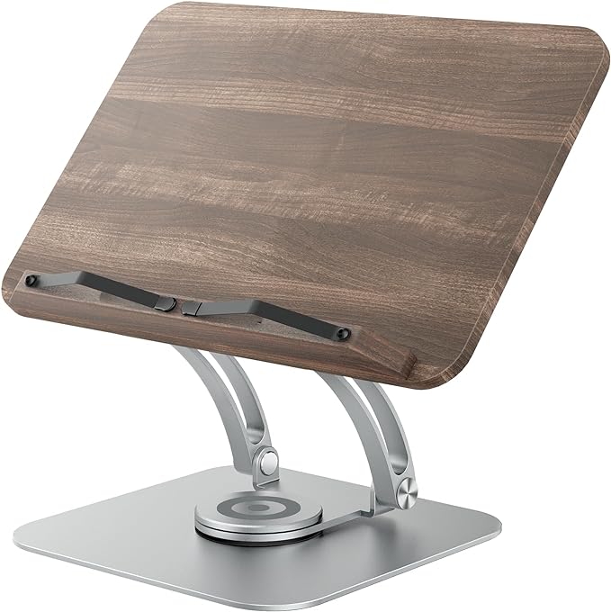 Tounee Book Stand for Reading, Adjustable Book Holder by tounee