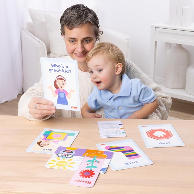 Melissa & Doug® Ms. Rachel™ First Words Textured Sensory Flashcards Preschool - Image 10
