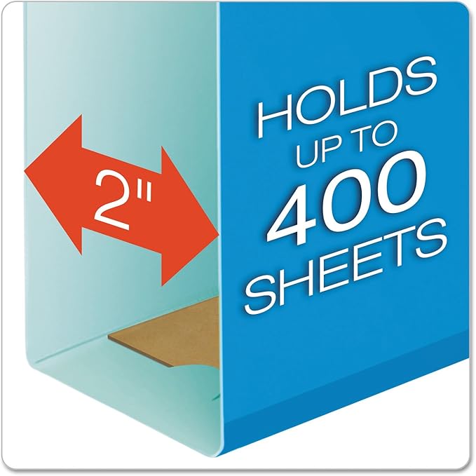Pendaflex Extra Capacity Hanging File Folders, Letter Size, Reinforced - Image 2