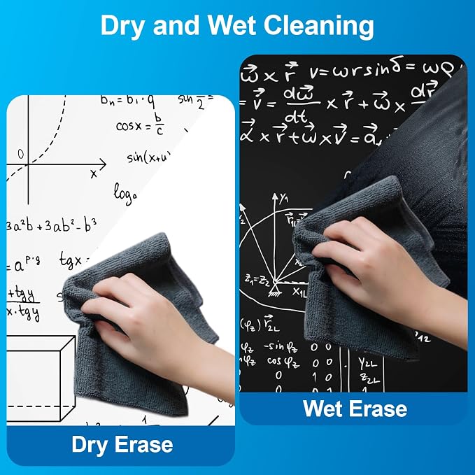 4 Pack Magnetic Microfiber Cleaning Cloth Dry Erase Erasers - Image 7