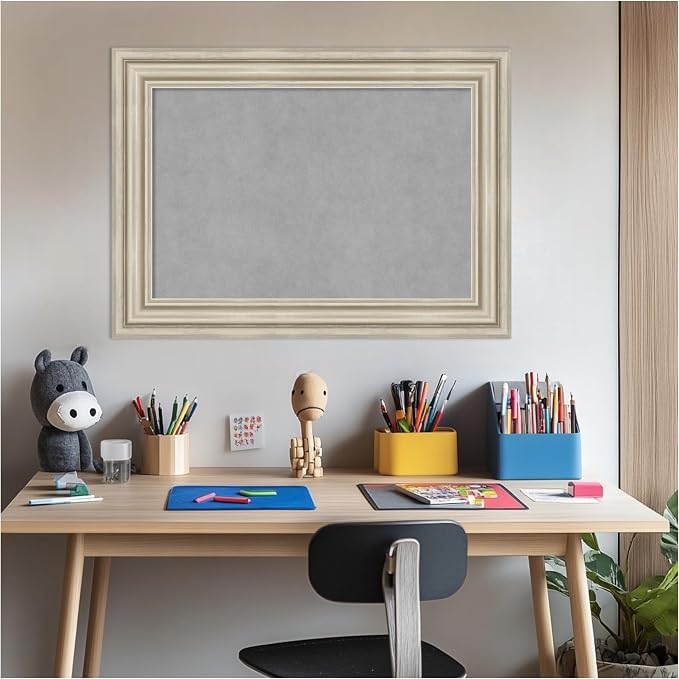 Amanti Art Silver Framed Magnetic Board 22x30 Medium Vision Board - Image 6