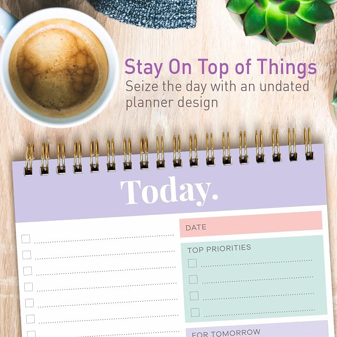 Sweetzer & Orange Daily & Weekly To Do List Notepad – Undated Work Planner & - Image 7