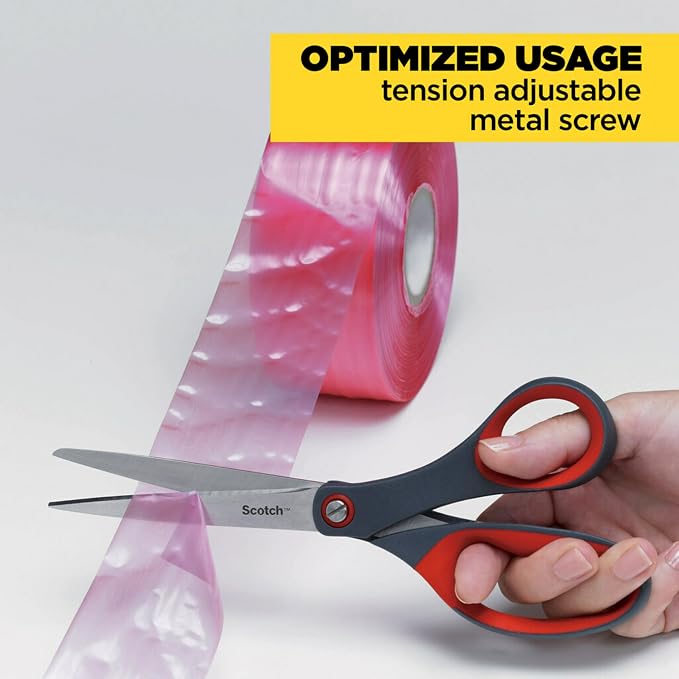 Scotch Precision Ultra Edge Scissors, 8 inch scissors 3-8 inch scissors/pack - Image 8