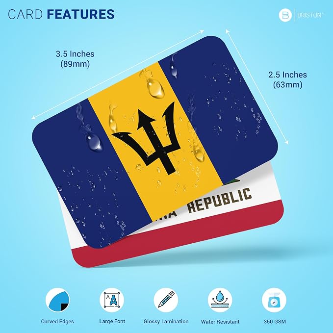 World Nations & US State Flags Flash Cards – 290 Geography Flashcards - Image 3