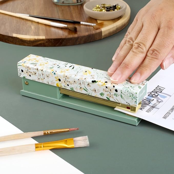Swingline Stapler by Leah Bisch, 20 Sheet Capacity, Full Strip, Wildflowers - Image 5