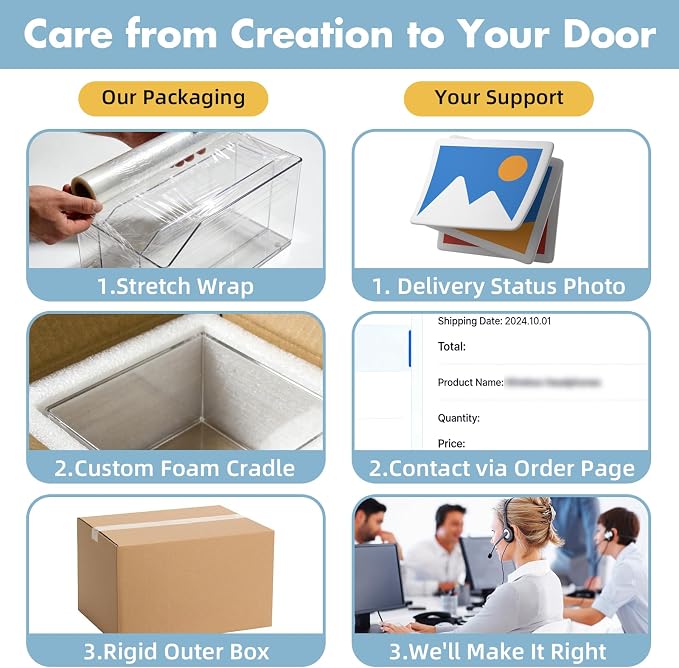 Acrylic Brochure Pamphlet Holder, 16 Magazine Holders, Trifold Flyer Rack - Image 8
