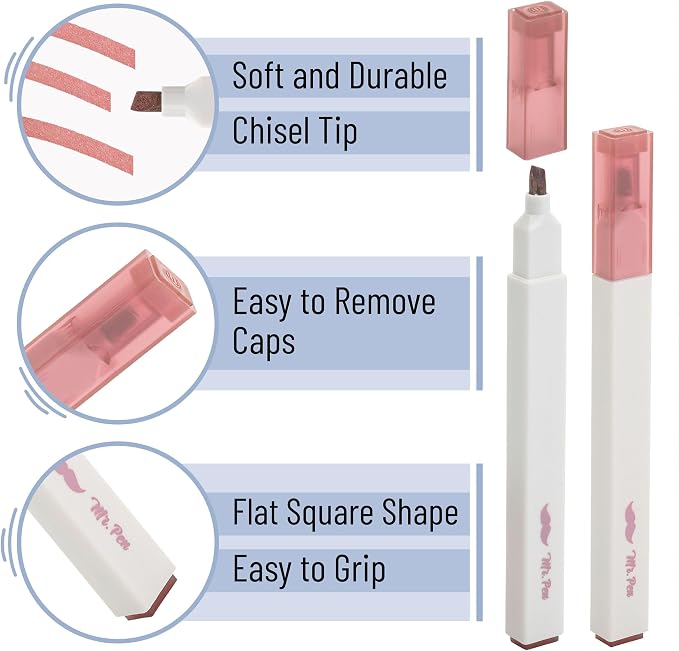 Mr. Pen- Aesthetic Bible Highlighters No Bleed Through Assorted Color | 8 pcs - Image 5