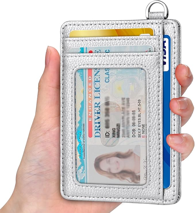 Slim Minimalist Front Pocket Wallet, RFID Blocking Credit Card Holder Wallet - Image 2