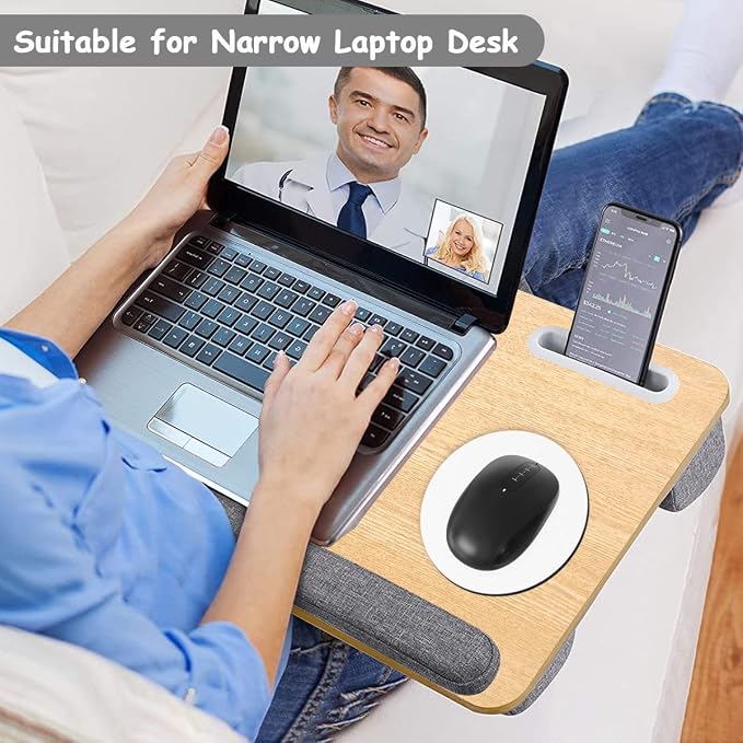 Dapesuom Small Mouse Pad, 6 x 6 Inch Thick Rubber Premium-Textured Non-Slip - Image 5
