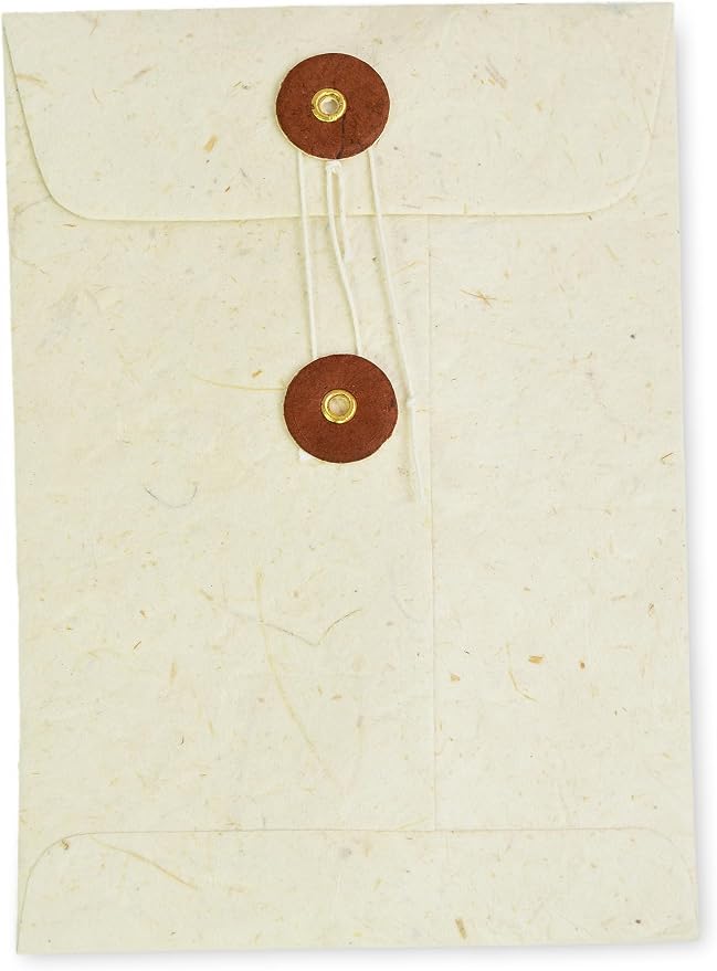 Kathmandu Valley Co. Handmade Lokta Paper Envelope - Image 2