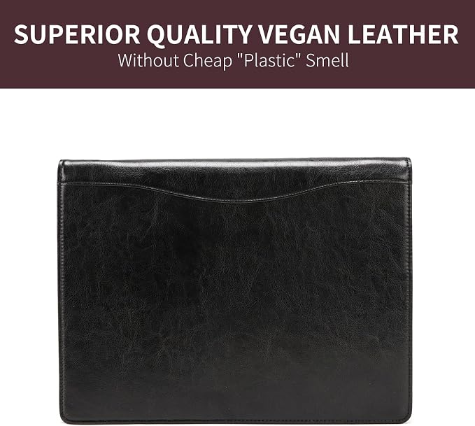 Geslun Personalized Vegan Leather 3 Ring Binder, Custom 8.5 x 11 Letter Size - Image 7