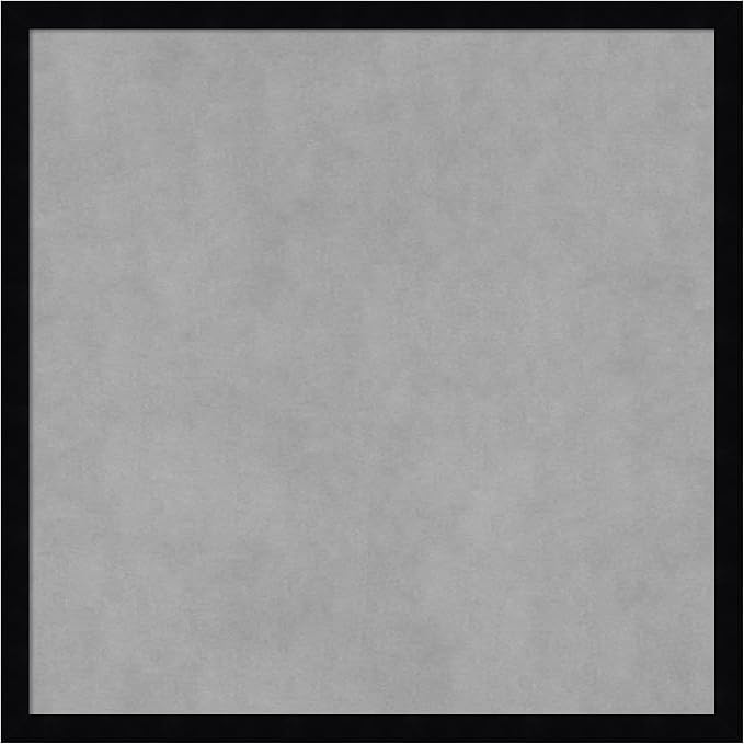 Amanti Art Black Framed Magnetic Board 21x21 Medium Vision Board by AmantiArt