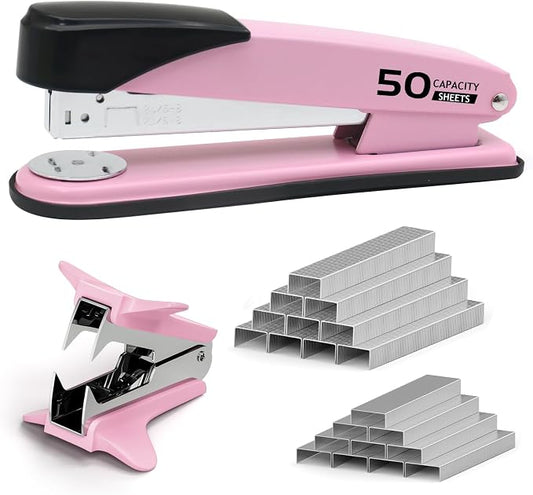 Metal Heavy Duty Stapler, 50 Sheet Capacity Stapler by Unknown