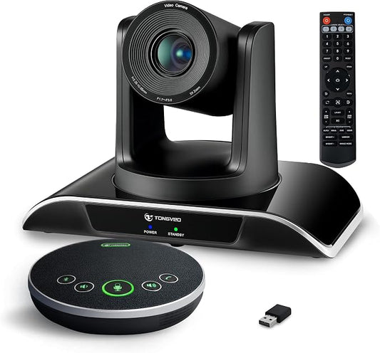 TONGVEO All-in-One Conference Room Video Camera System Al Auto-Tracking HD1080P by TONGVEO
