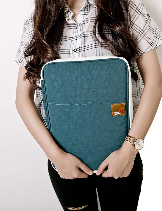 Document A4 Bag Case Waterproof Organizer Portfolio Office Travel Zipper - Image 8