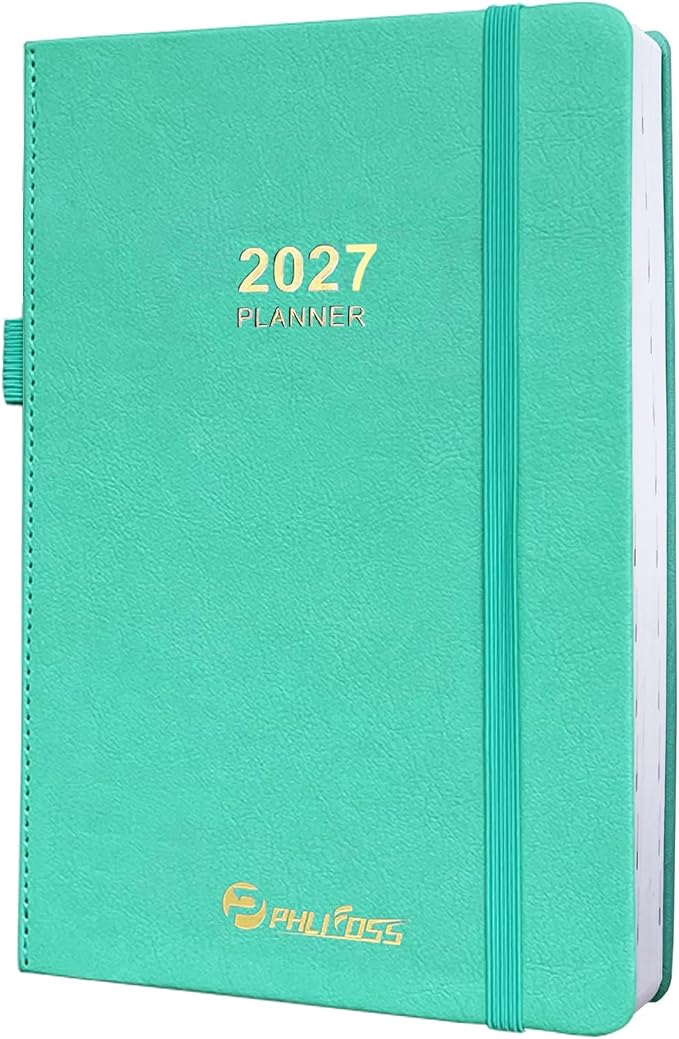 2027 Daily Planner/Calendar, One Page Per Day, Daily Monthly Agenda Planner by PHLIFOSS