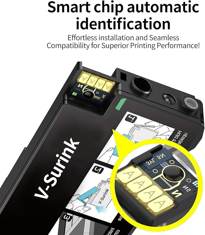 936XL 936 Ink Cartridges for HP Printers Replacement for HP 936 Ink Cartridges Combo Pack (4-Pack) - High Yield Compatible for HP Officejet Pro 9125e 9120e 9730e 9135e-DeskLoop Office