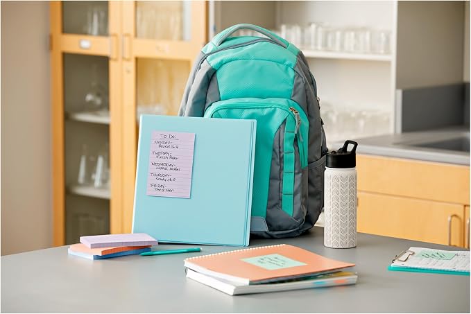 Post-it 100% Recycled Paper Super Sticky Notes, 2X The Sticking Power, 4x6 in - Image 12
