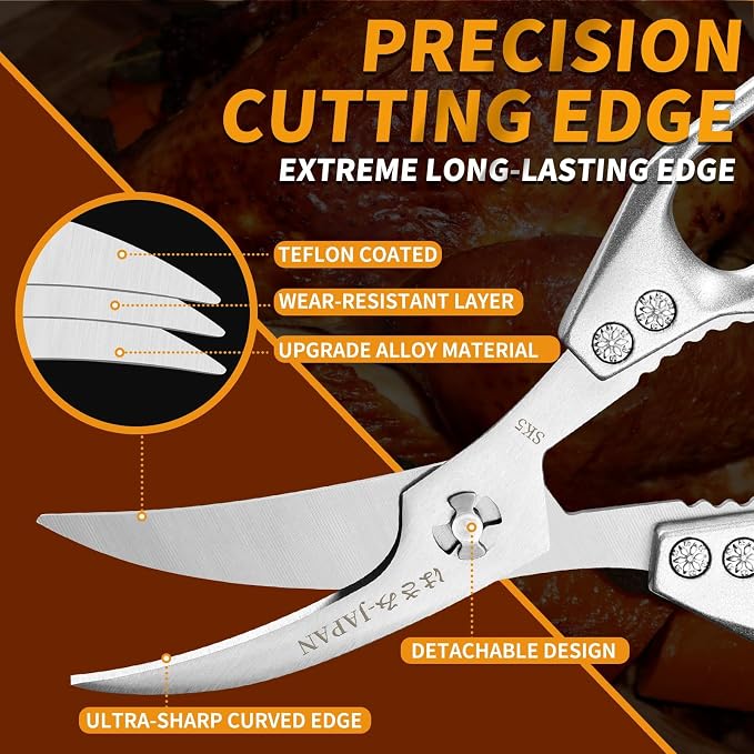 Huusk Seafood Scissors Silver - Image 3